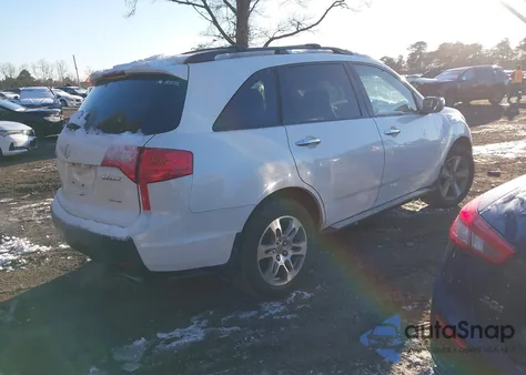 2007 Acura Mdx Technology Package из США, поврежденный, VIN 2HNYD283X7H533040